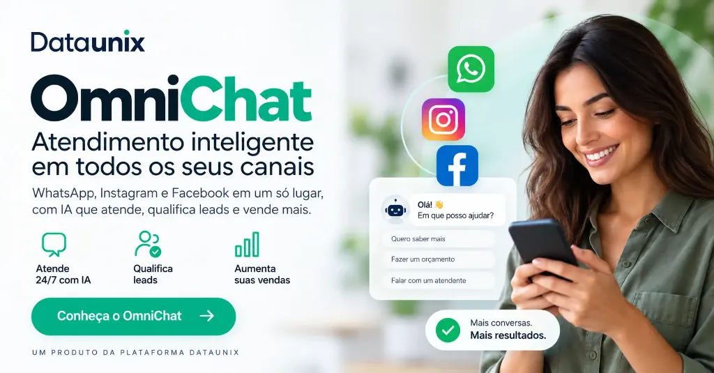Automação com IA para WhatsApp, Instagram e Facebook - Omnichat AI